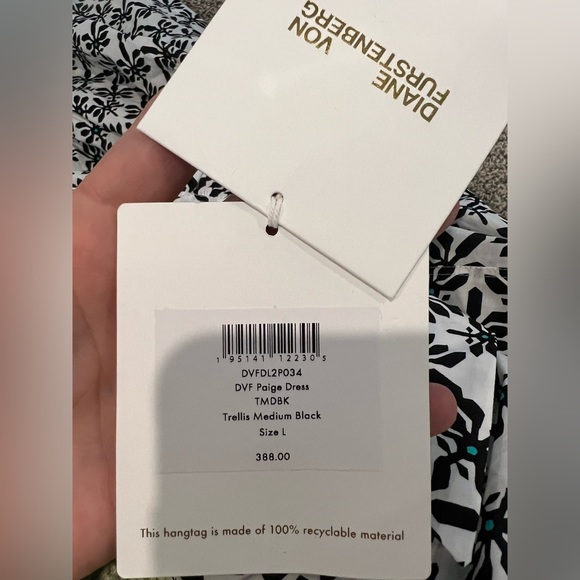 Diane Von Furstenberg Paige Trellis Dress - Picture 5 of 8